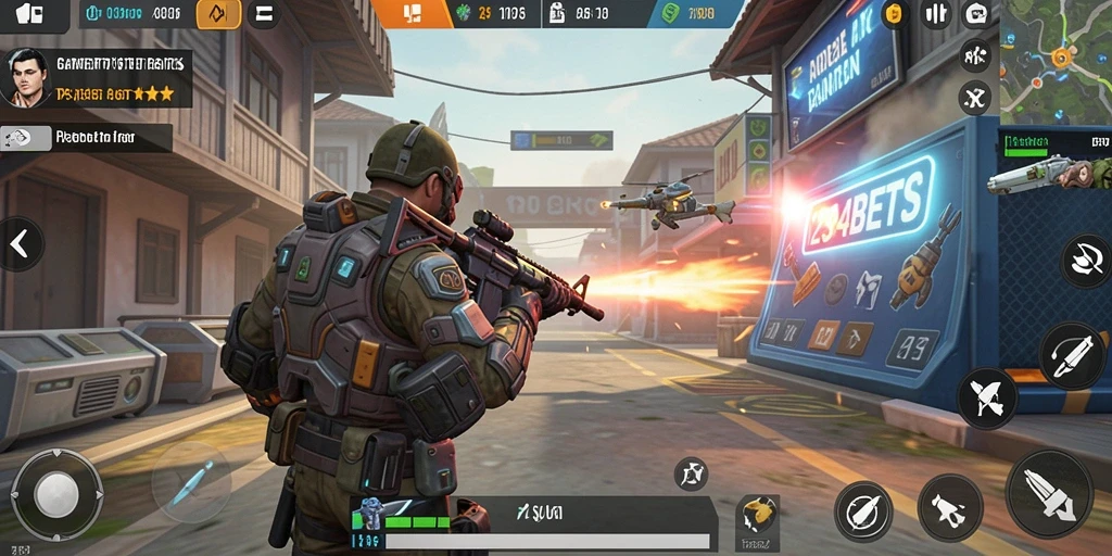 Screenshot gameplay TPS 1234BETS yang menarik dan mengasyikkan.