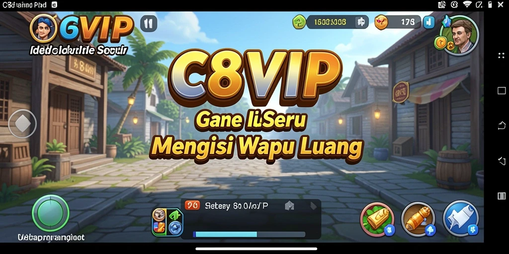 Screenshot C8VIP menampilkan gameplay yang mudah dan mengasyikkan.