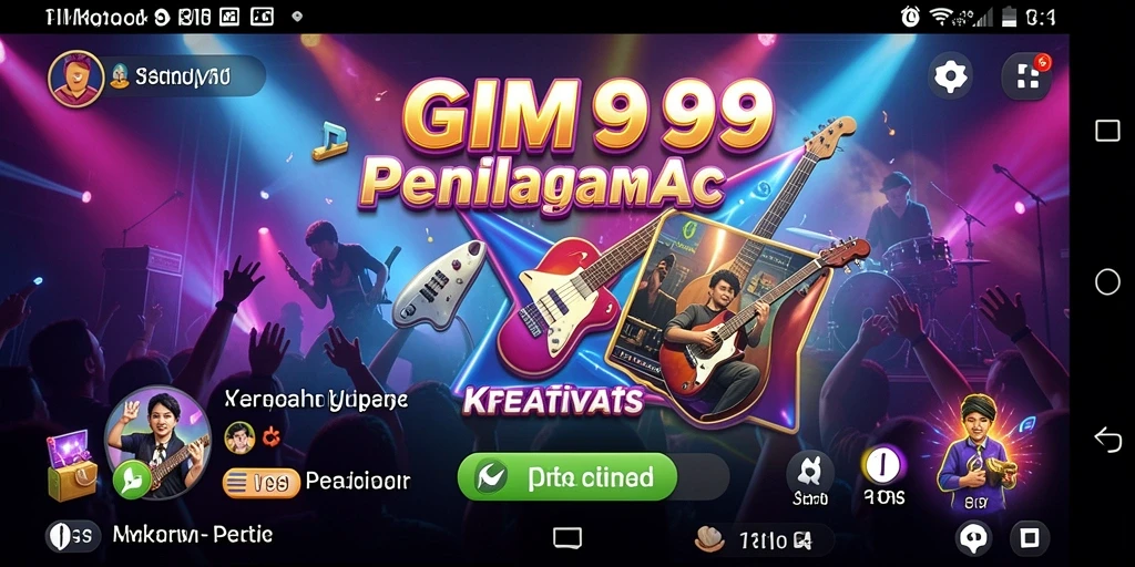 Tampilan gameplay GIM999 yang seru dan interaktif.
