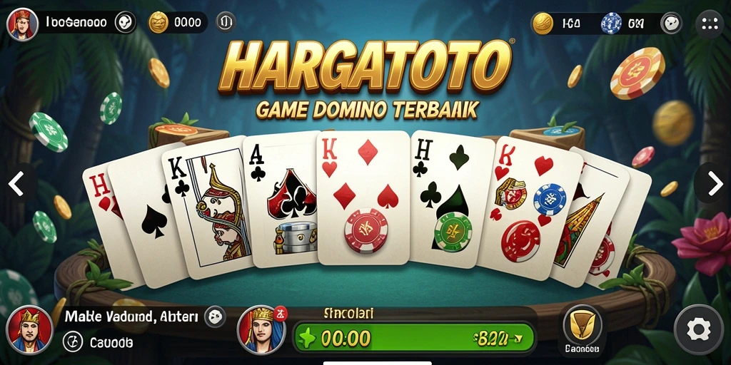 Tampilan gameplay HARGATOTO yang seru dan interaktif.