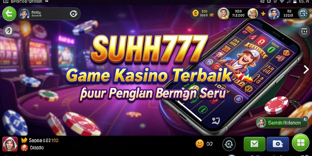 Tampilan gameplay SUHU777 yang mengesankan dalam suasana kasino.
